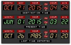 Back To The Future Countdown