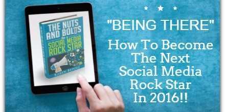 Becoming The Social Media Rock Star ((Part 2)) “BEING THERE”