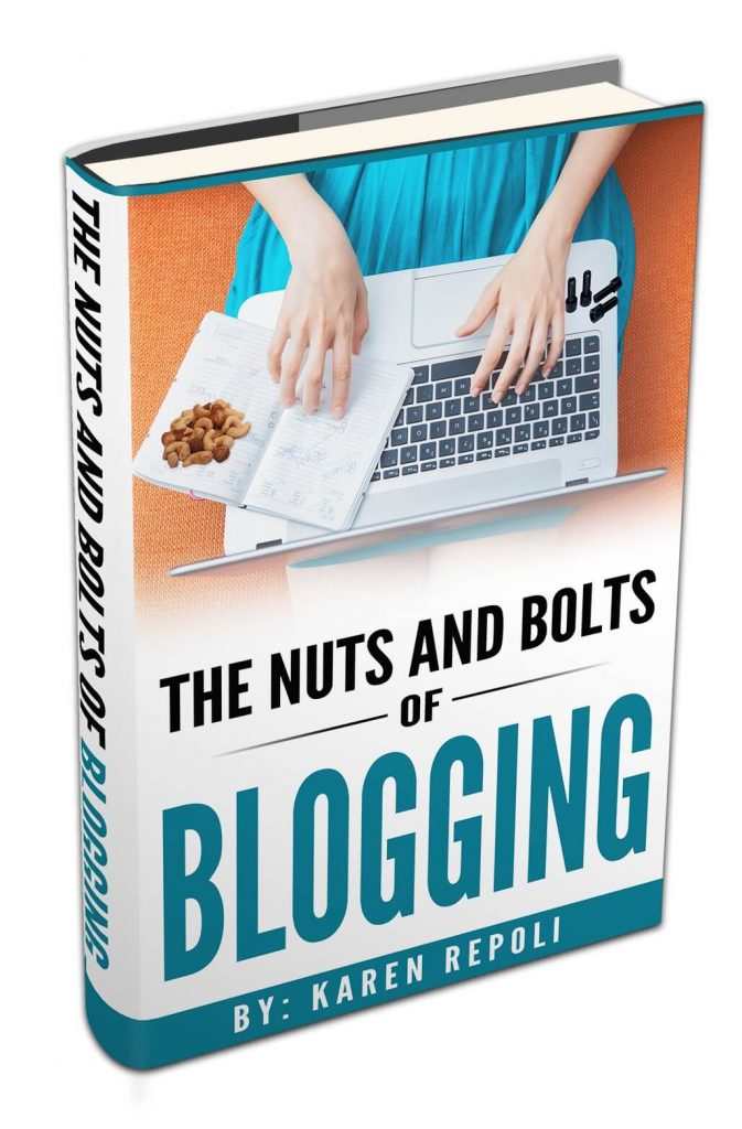 THE NUTS & BOLTS OF BLOGGING (3D - PNG)